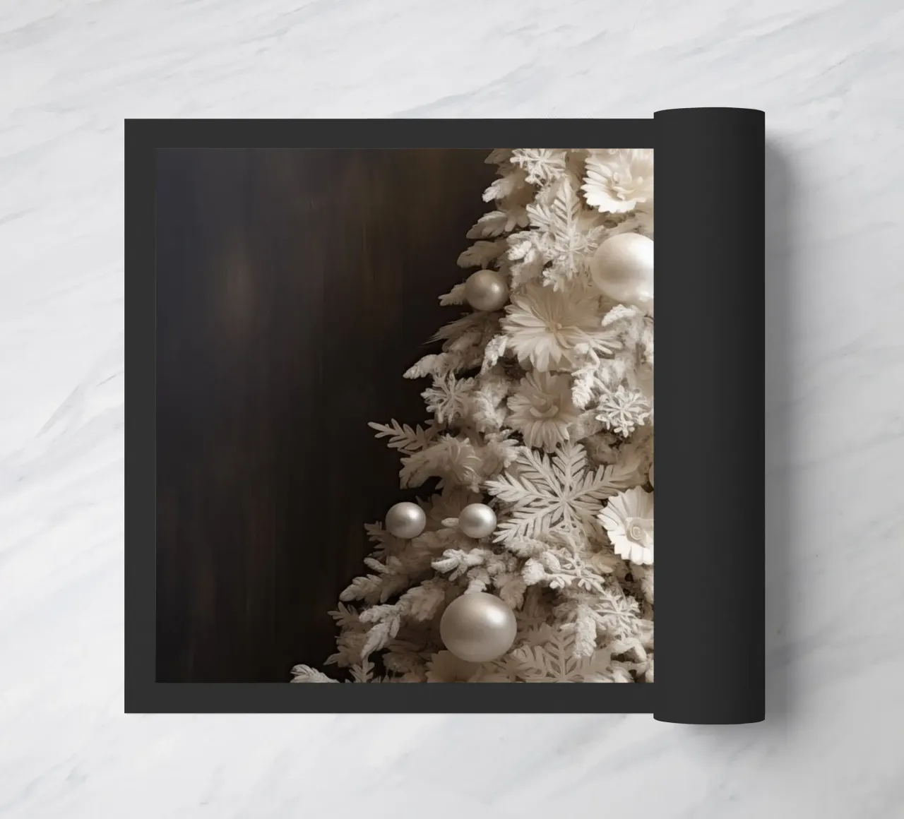Albero di Natale bianco zerbino da Imagine