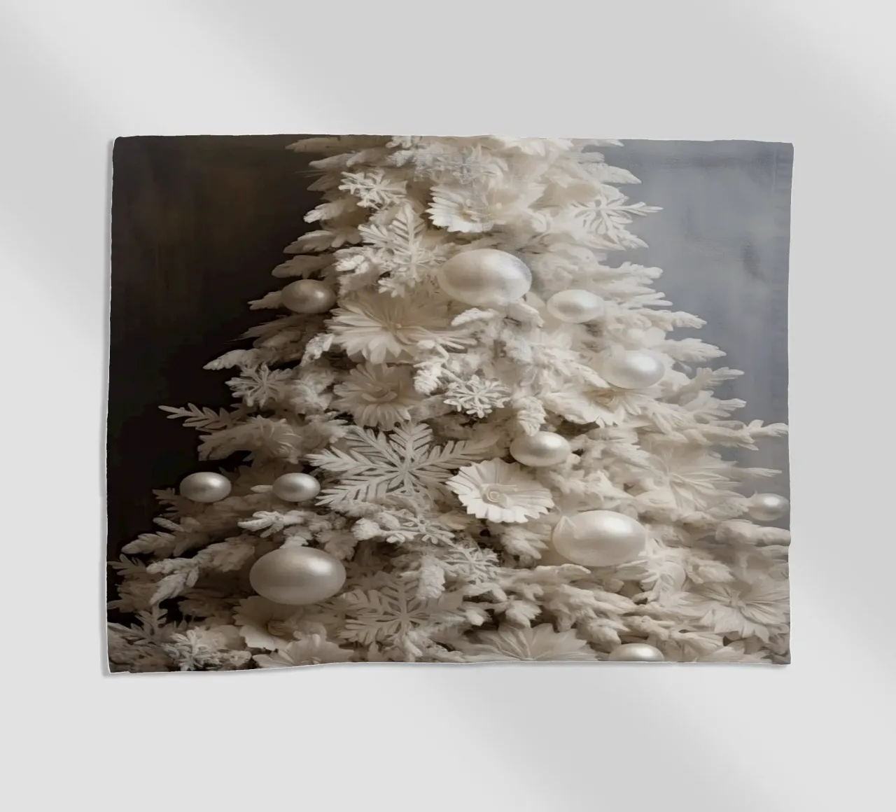 Albero di Natale bianco telo mare da Imagine