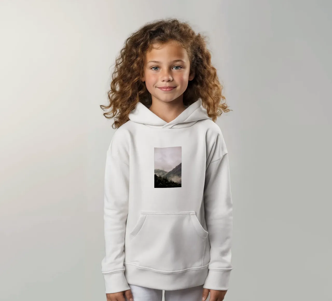 Misty Moody Woods sudadera con capucha para niño de Studio Nahili