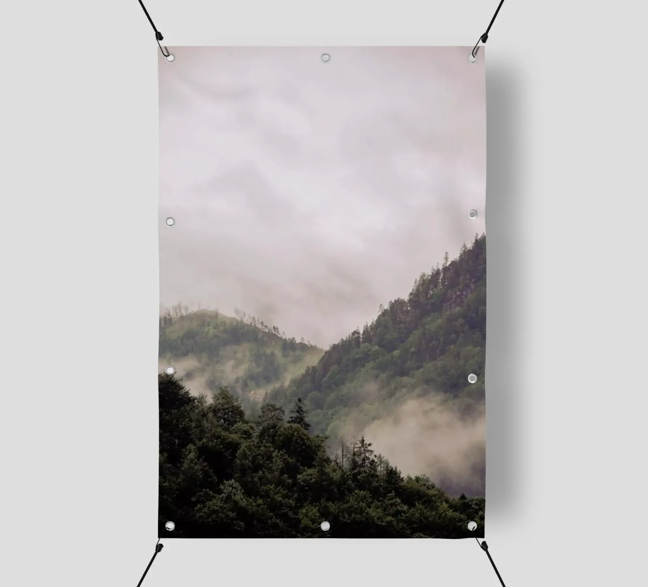 Misty Moody Woods telo in pvc da Studio Nahili