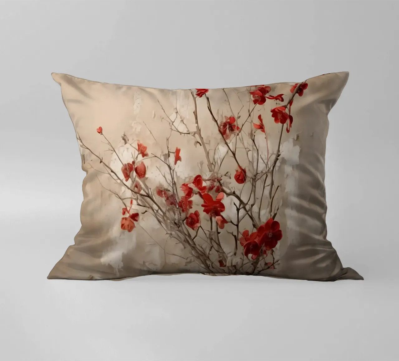 Vivere tranquillamente con i fiori cuscino da Imagine