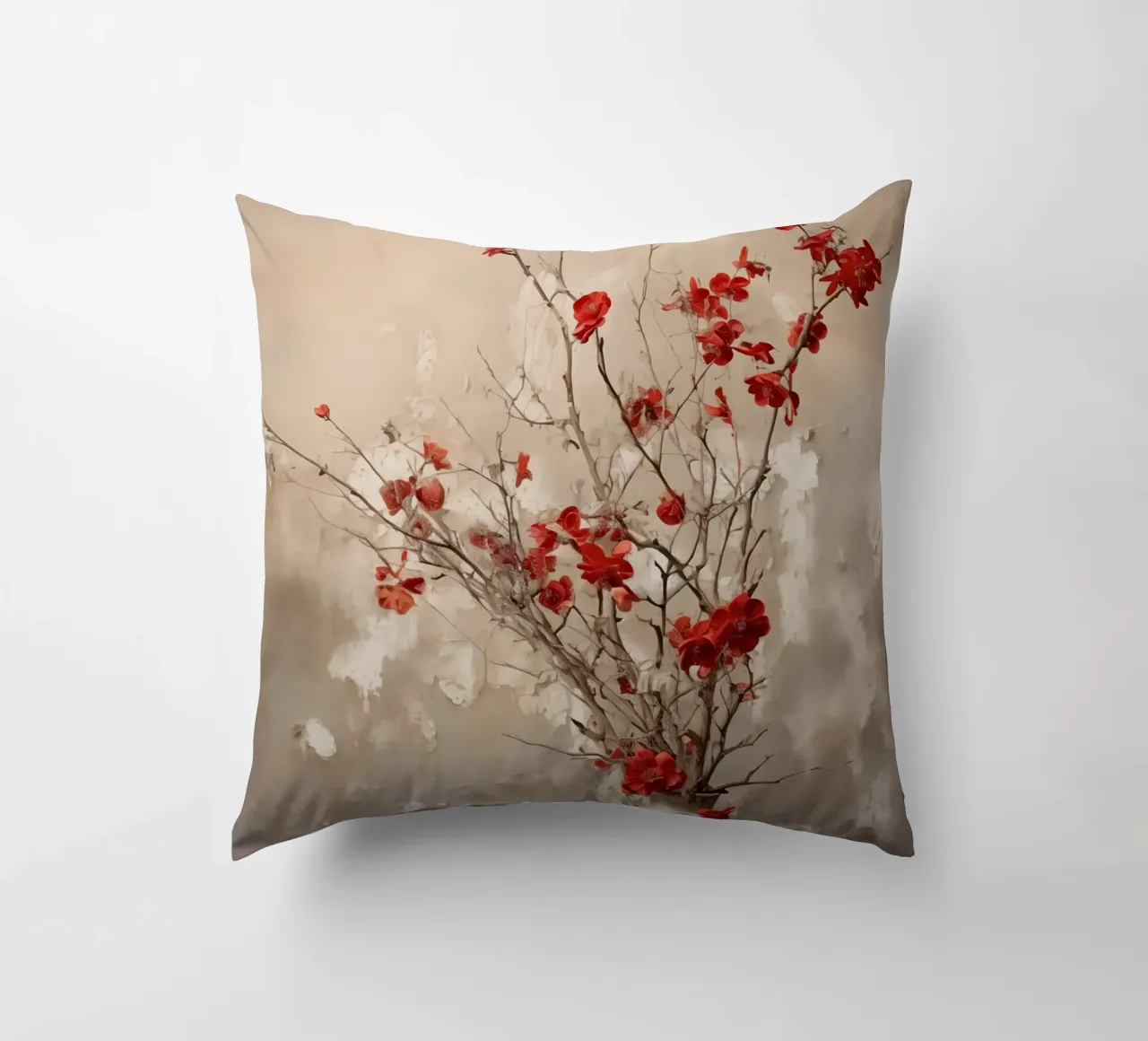 Vivere tranquillamente con i fiori cuscino da Imagine