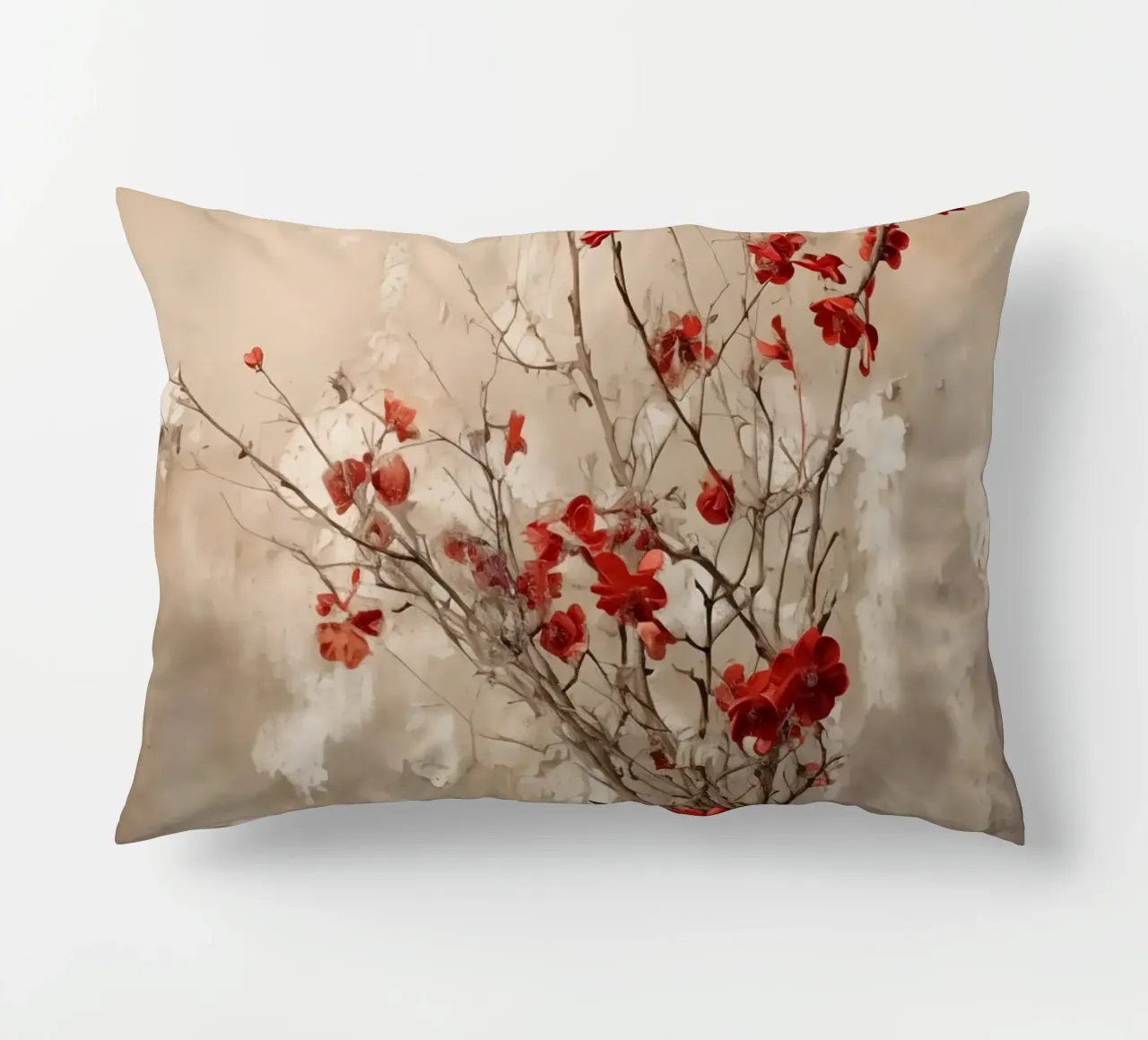 Vivere tranquillamente con i fiori cuscino da Imagine