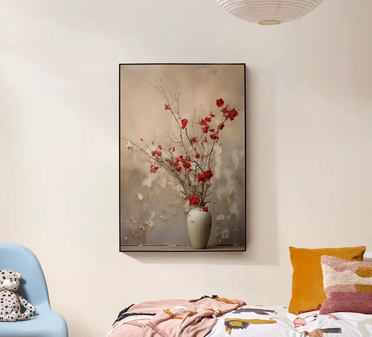 Vivere tranquillamente con i fiori plexiglass da Imagine