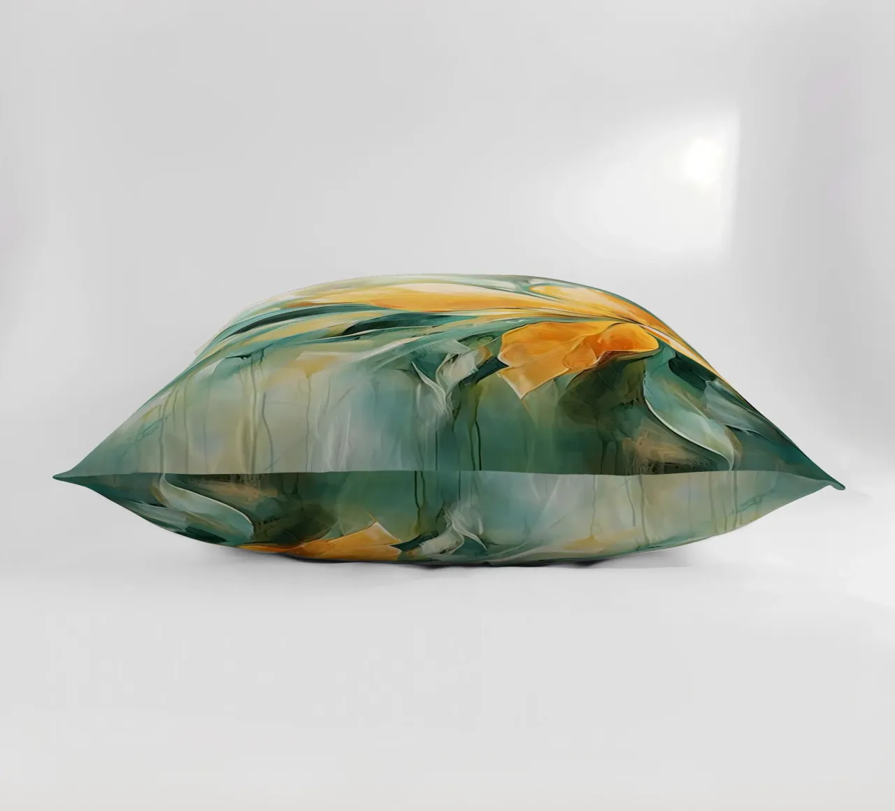 Flowers abstract decorative cushion by Imagine