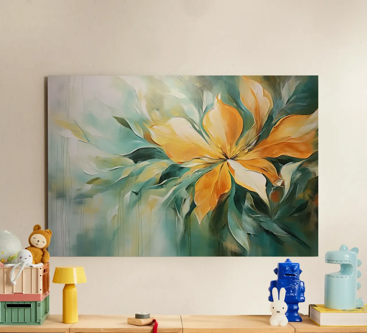Blumen abstrakt Forex-Platte von Imagine
