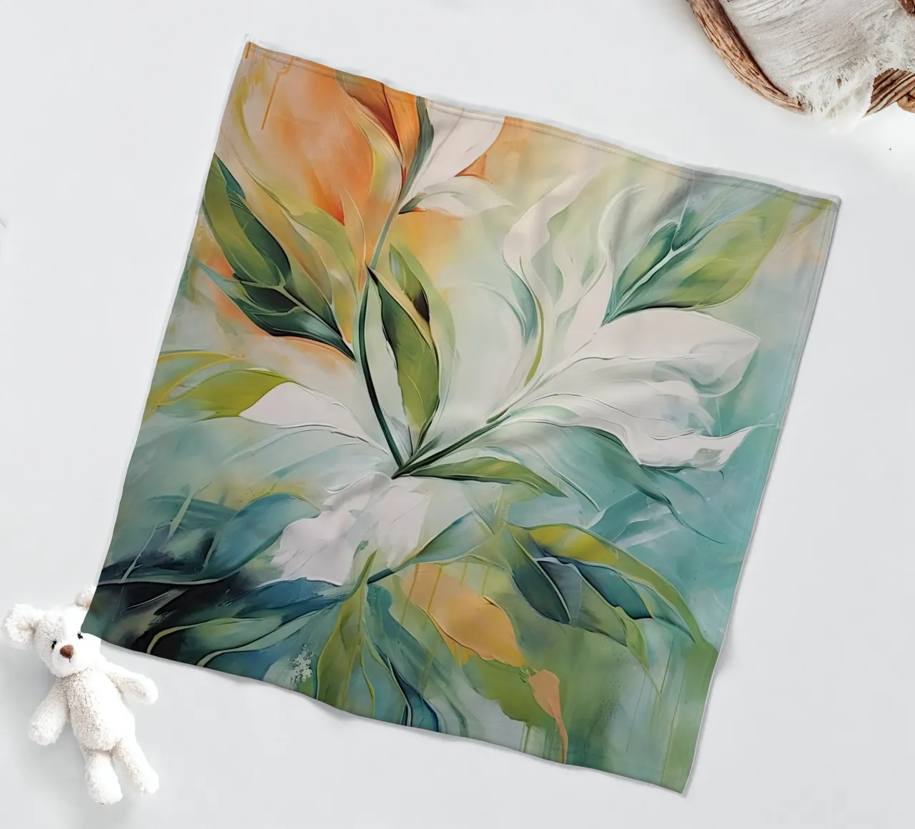 I fiori coperta in pile da Imagine