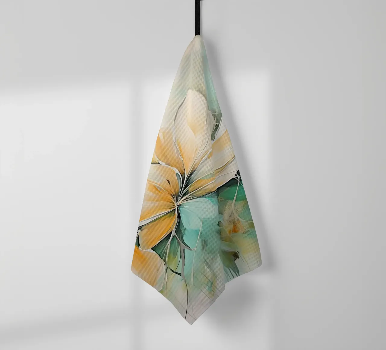 Fiori astratti canovaccio da cucina da Imagine