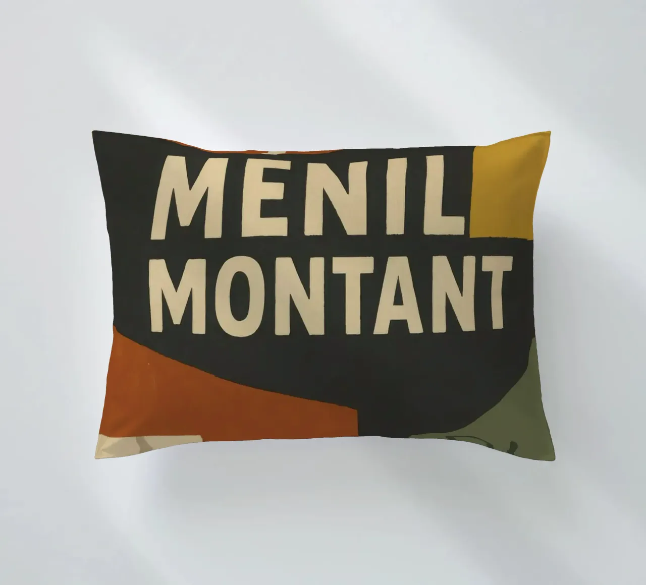 Ménilmontant - Parigi brut, Parigi vrai. cuscino da JETLAG | affiches voyage