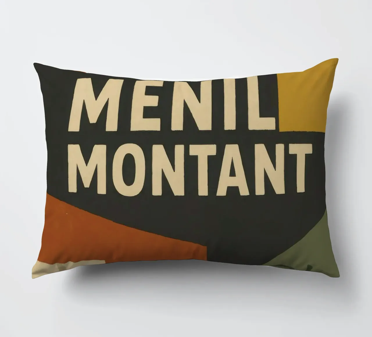 Ménilmontant - Parigi brut, Parigi vrai. cuscino da JETLAG | affiches voyage