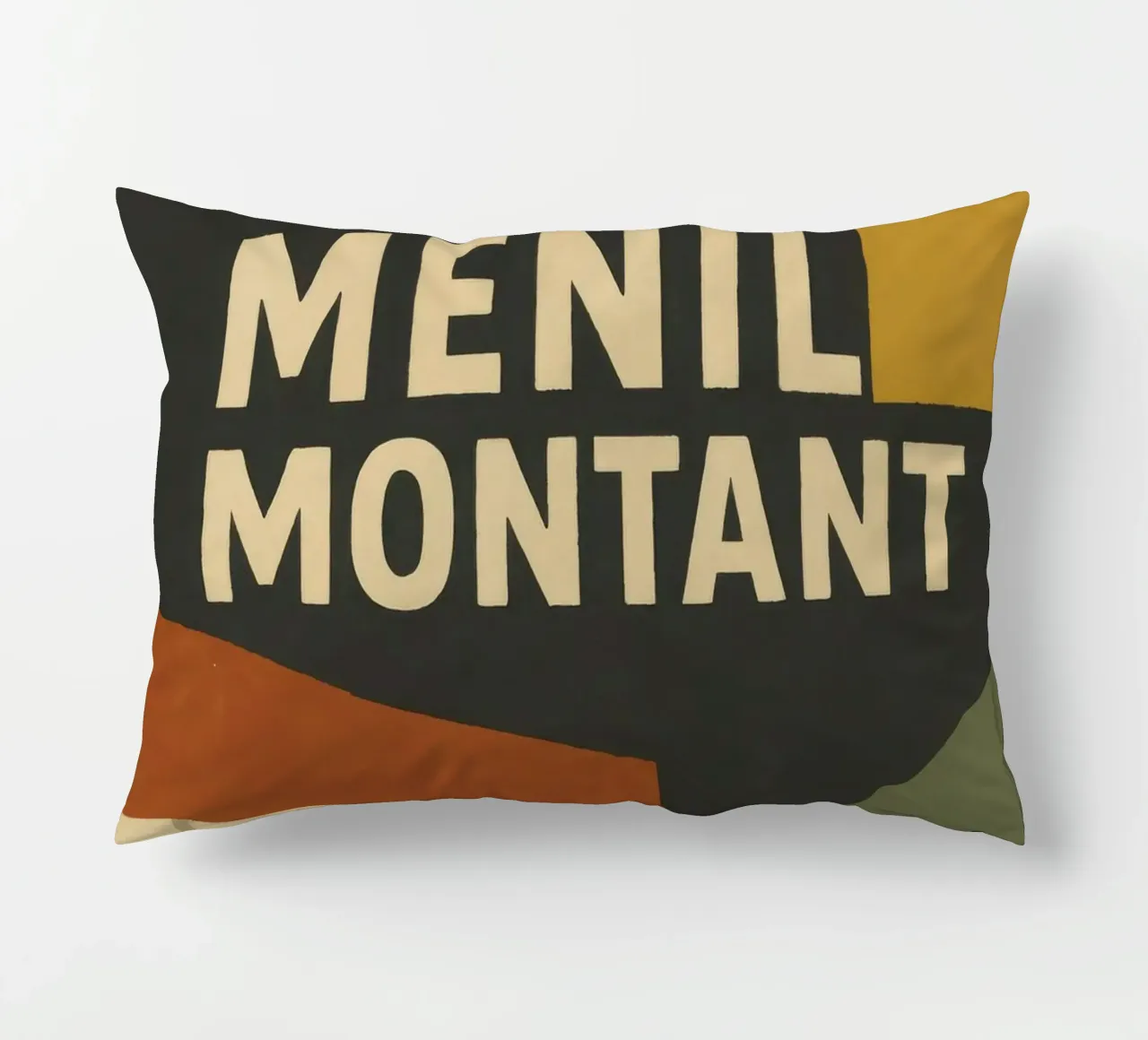 Ménilmontant - Parigi brut, Parigi vrai. cuscino da JETLAG | affiches voyage