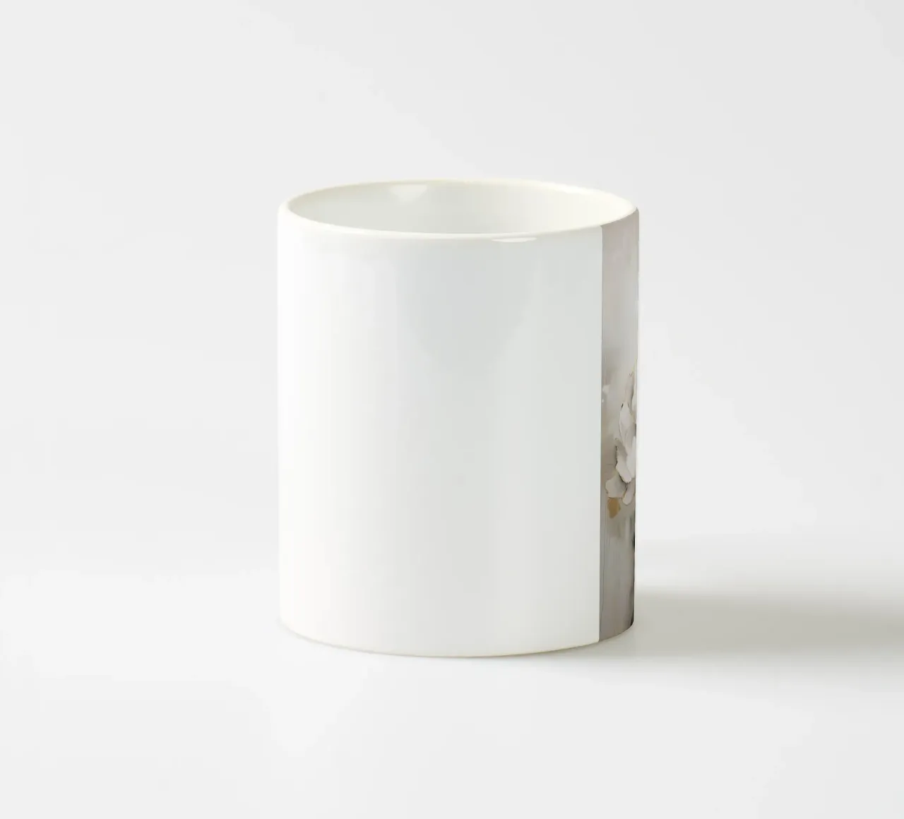 Fiori rosa e oro tazza in ceramica da Imagine