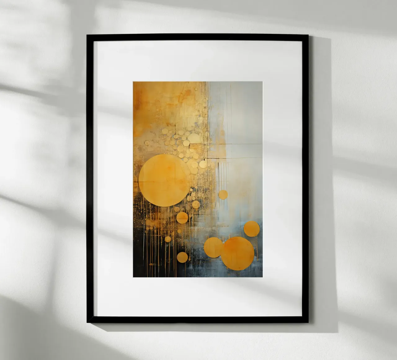 Abstracte cirkels poster van Imagine