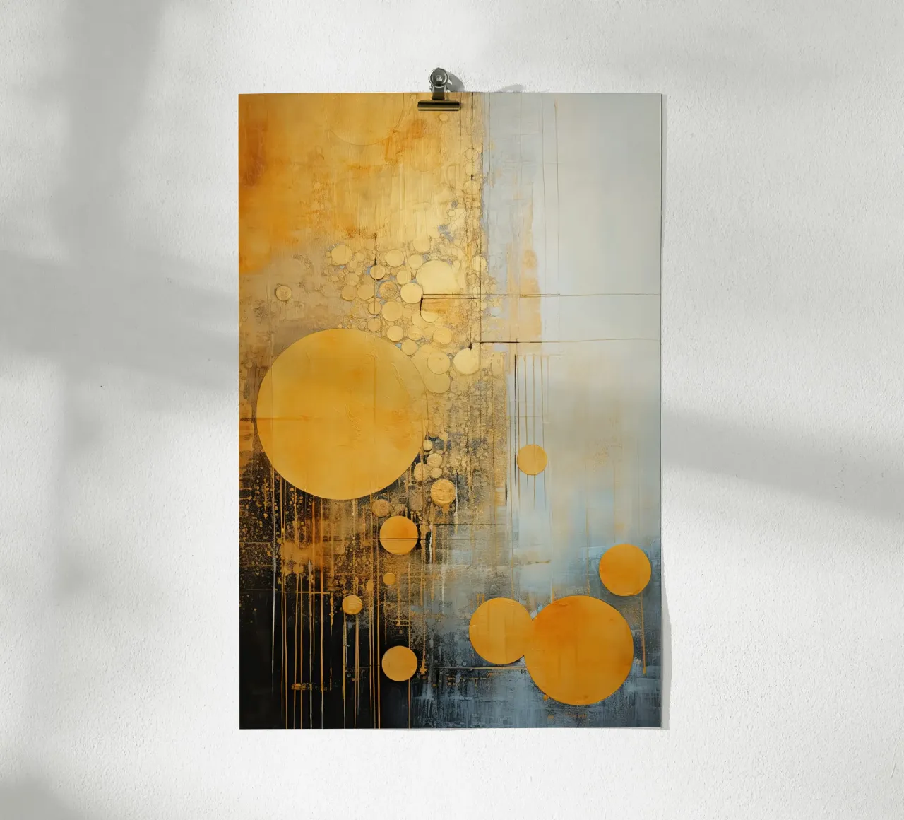 Abstracte cirkels poster van Imagine