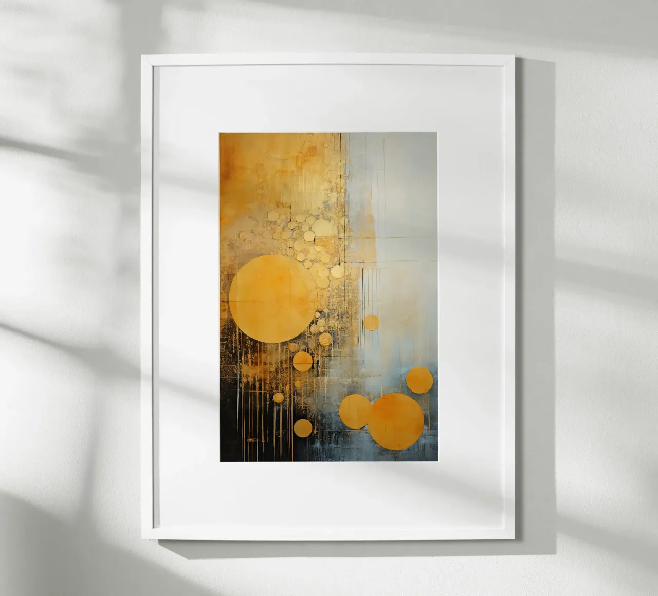 Abstracte cirkels poster van Imagine