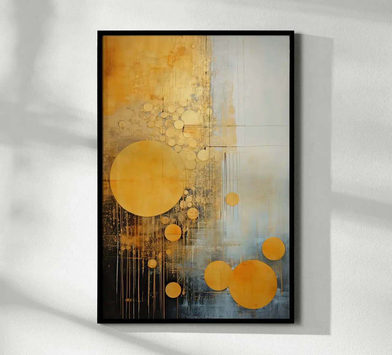 Abstracte cirkels poster van Imagine