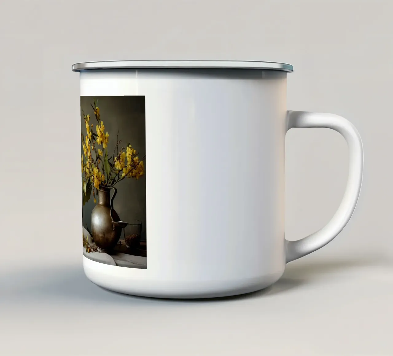 Vita tranquilla tazza in smalto da Imagine