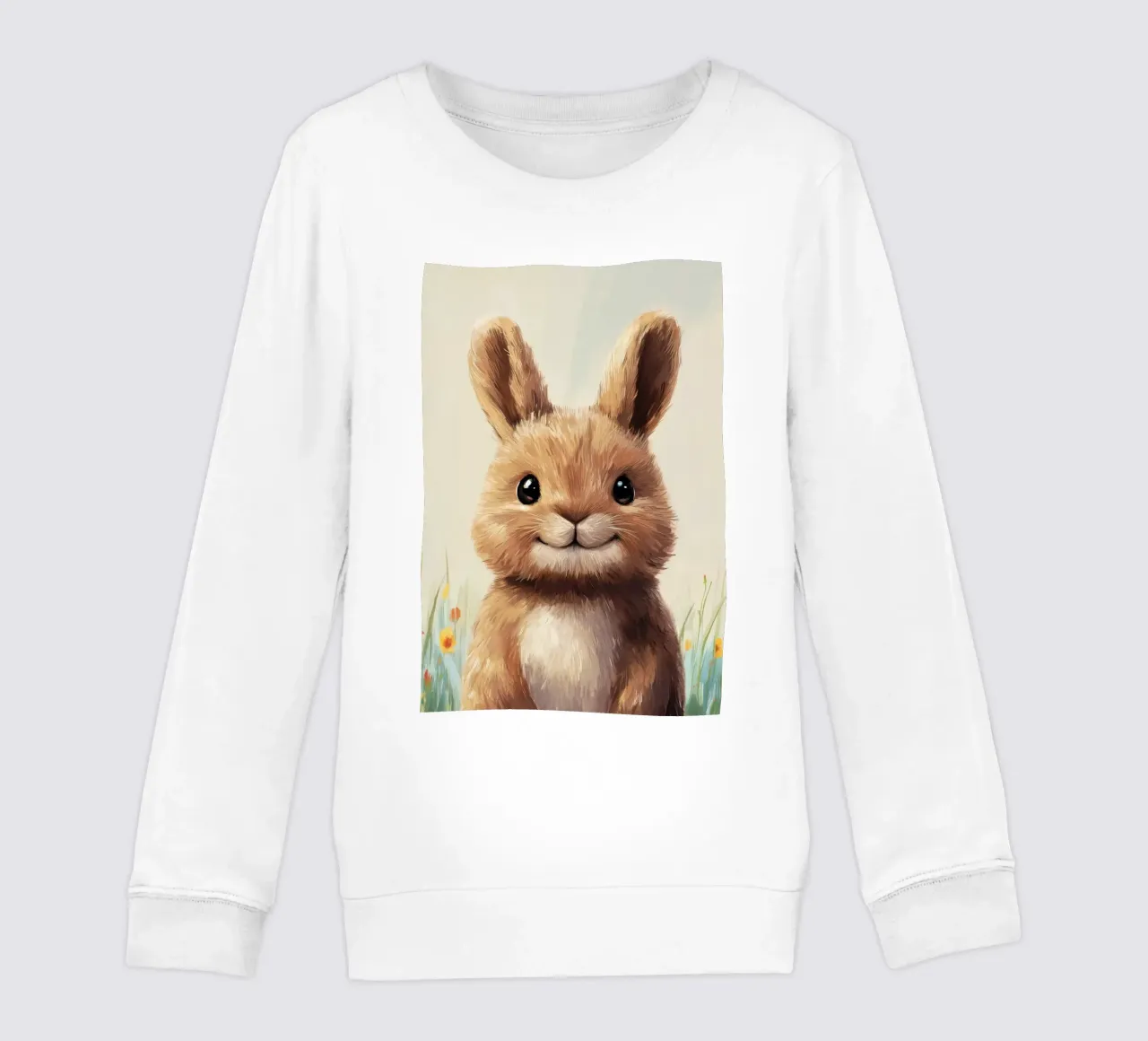 Héroe #42: Liebre en verano sudadera para niño de farbenhelden