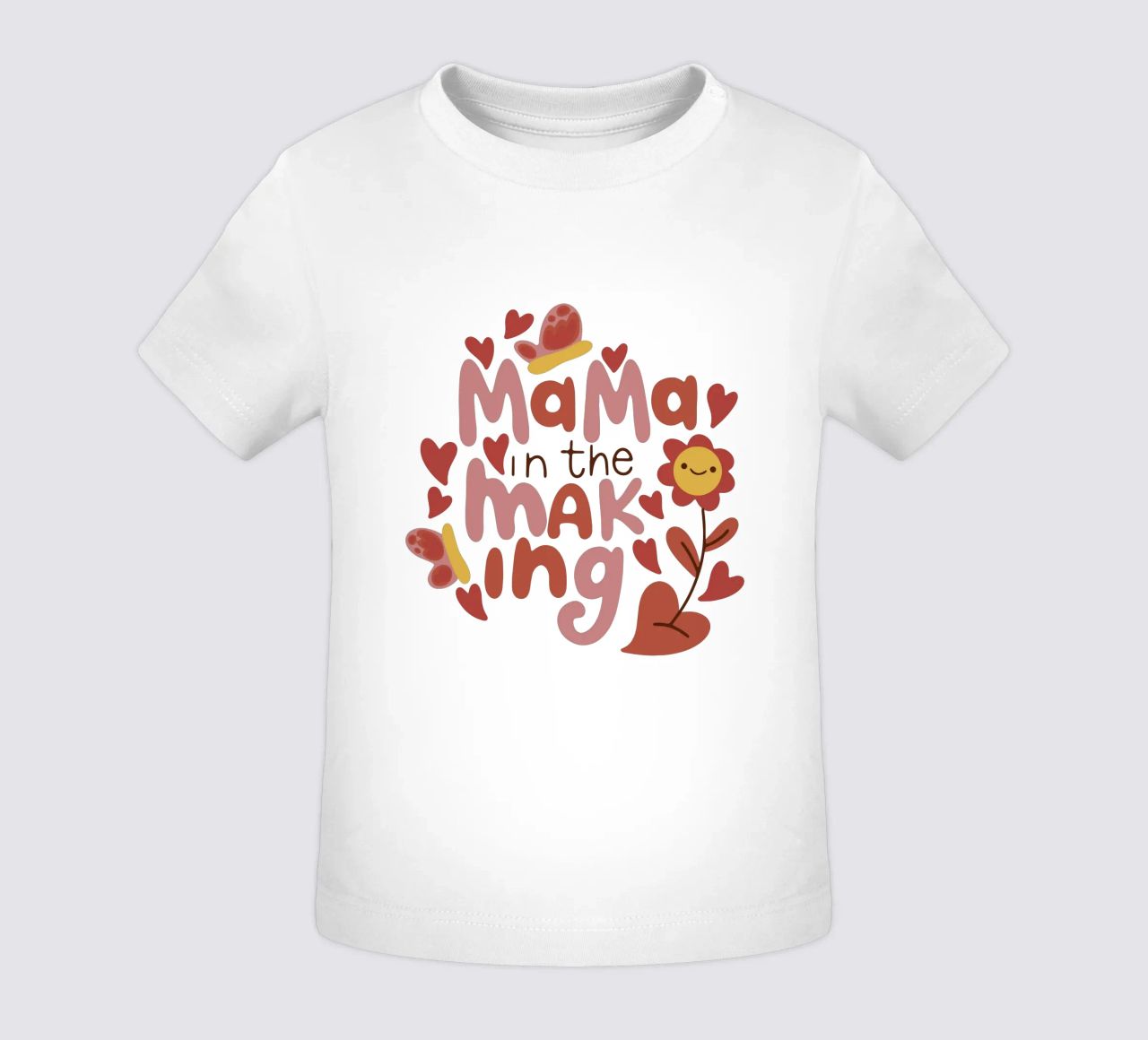 Aspetto un bambino maglietta neonato da BABY ART PRINTS