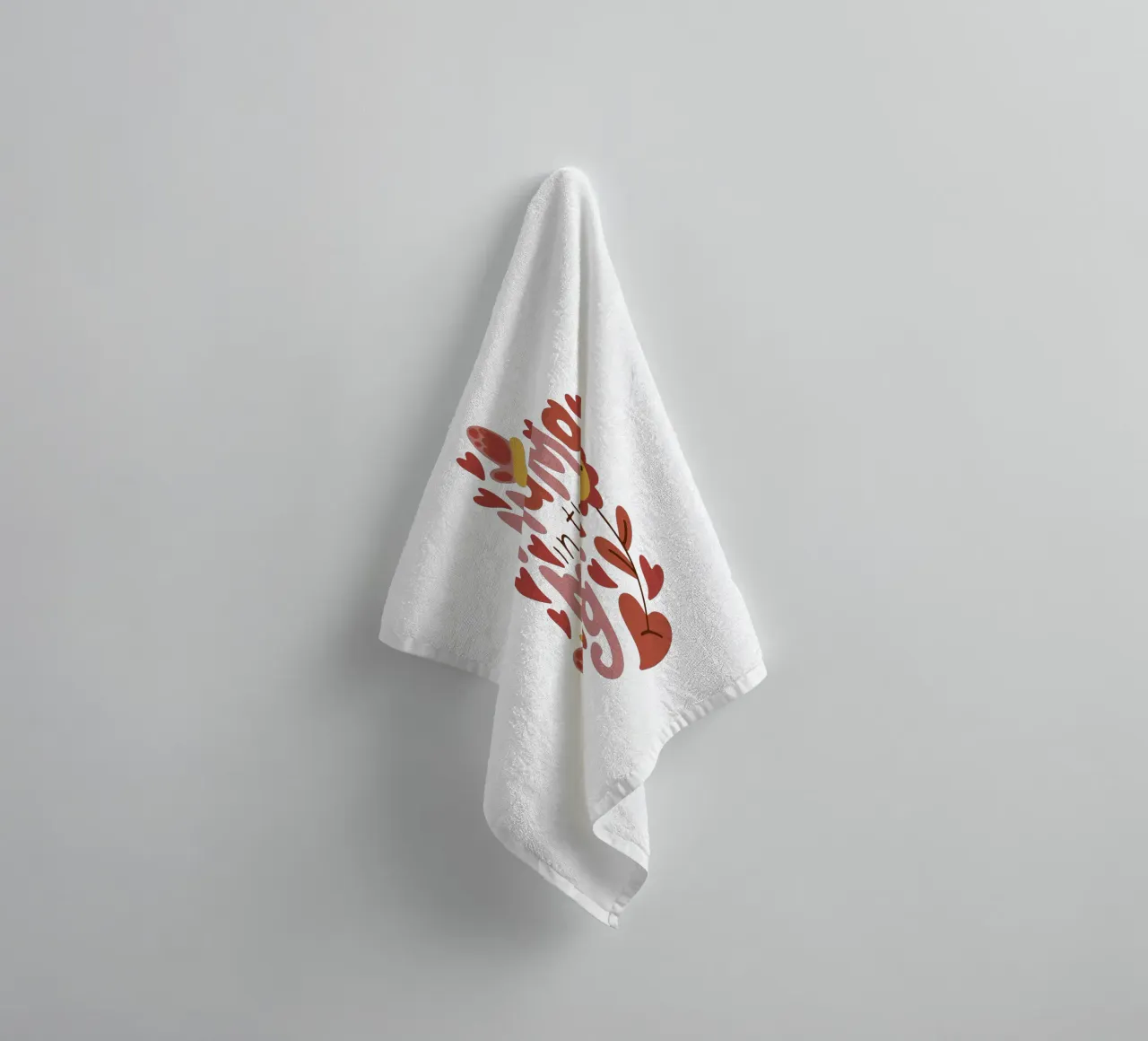 Aspetto un bambino asciugamano da bagno da BABY ART PRINTS