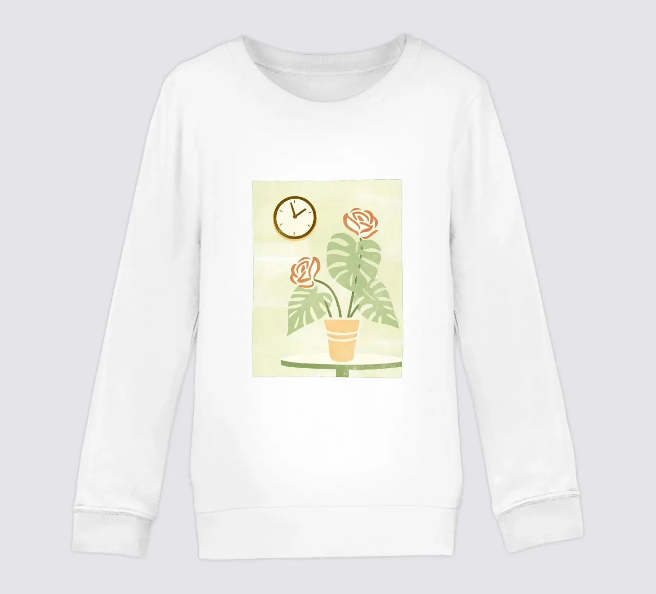 Monstera Retro Pop felpa bambino da THE LATEST SHOP