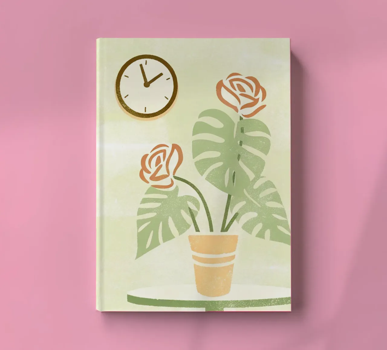 Monstera Retro Pop notebook by THE LATEST SHOP