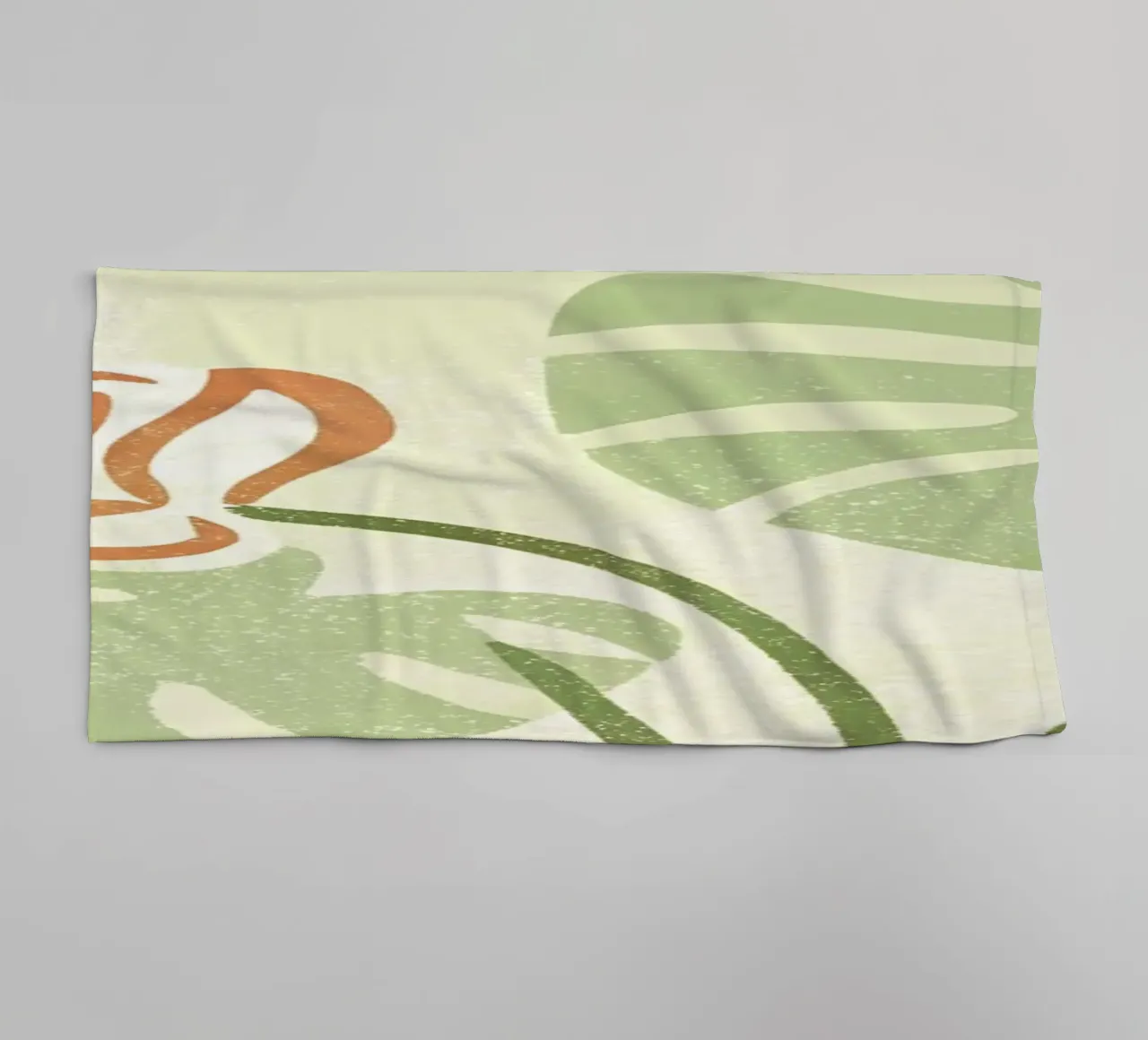 Monstera Retro Pop asciugamano da bagno da THE LATEST SHOP