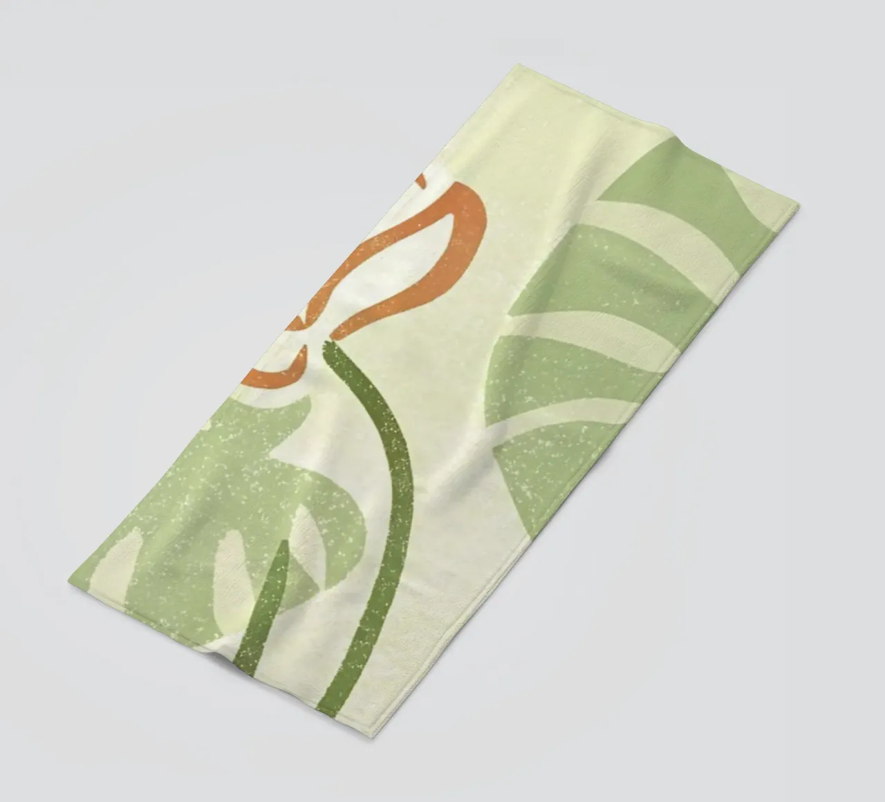 Monstera Retro Pop telo mare da THE LATEST SHOP