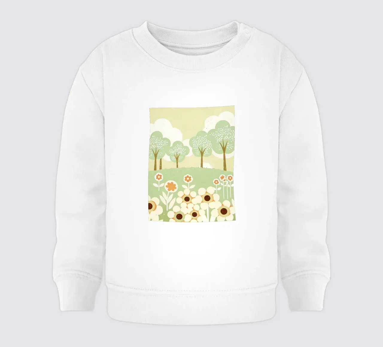 Parco Verde Retro Pop felpa neonato da THE LATEST SHOP