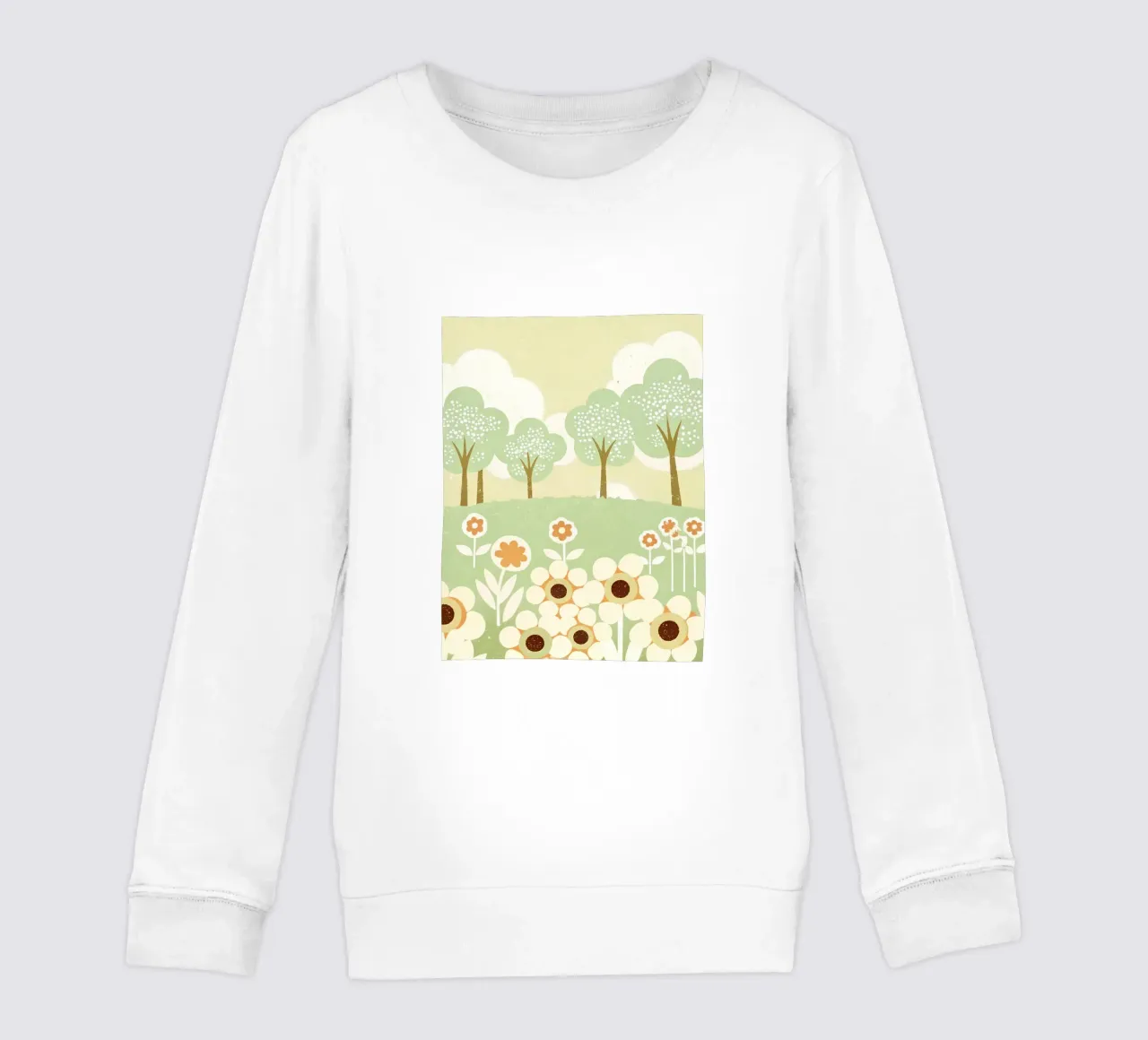 Parco Verde Retro Pop felpa bambino da THE LATEST SHOP