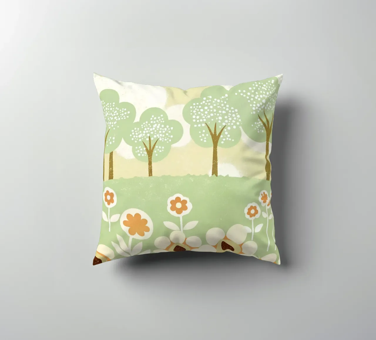 Parco Verde Retro Pop cuscino da THE LATEST SHOP