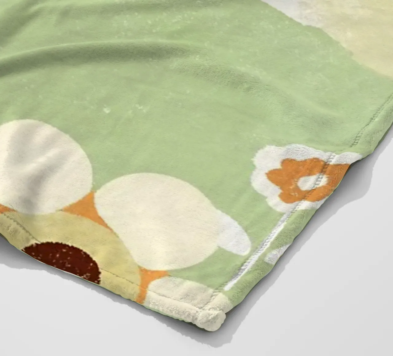 Parco Verde Retro Pop coperta in pile da THE LATEST SHOP