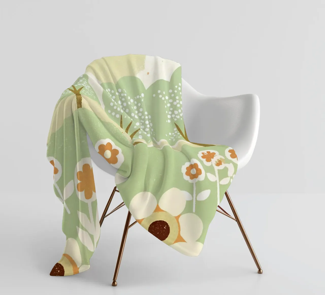 Parco Verde Retro Pop coperta in pile da THE LATEST SHOP