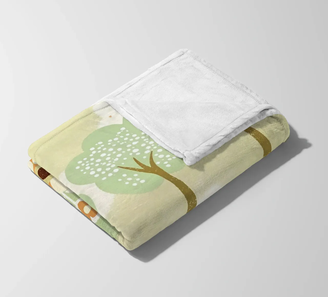 Parco Verde Retro Pop coperta in pile da THE LATEST SHOP