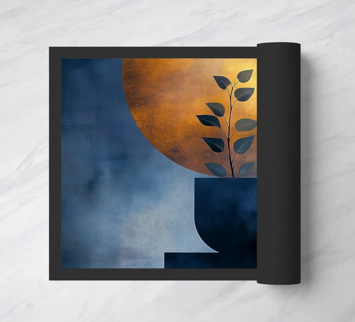 Potplant deurmat van Justyna Jaszke JBJart