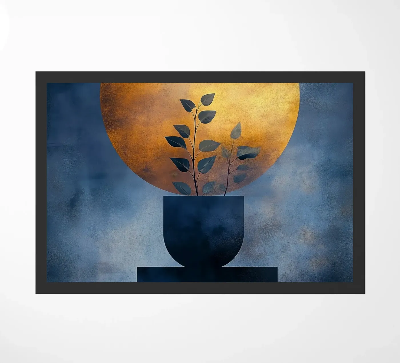 Potplant deurmat van Justyna Jaszke JBJart