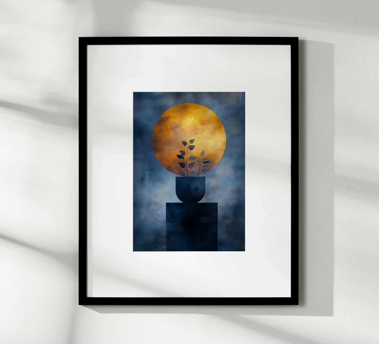 Potted plant poster by Justyna Jaszke JBJart
