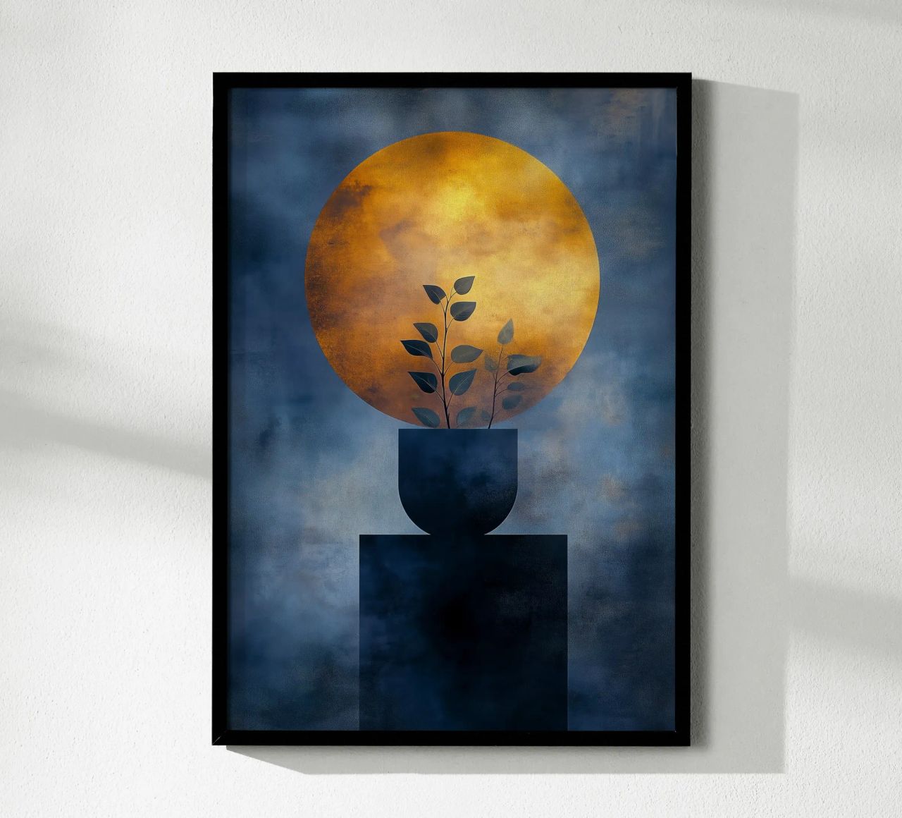 Potted plant poster by Justyna Jaszke JBJart