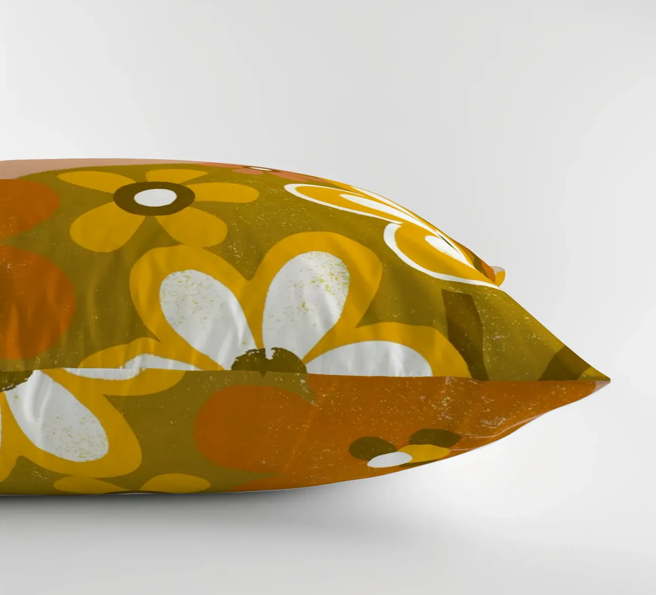 Retro Pop Flower Garden decorative cushion by THE LATEST SHOP