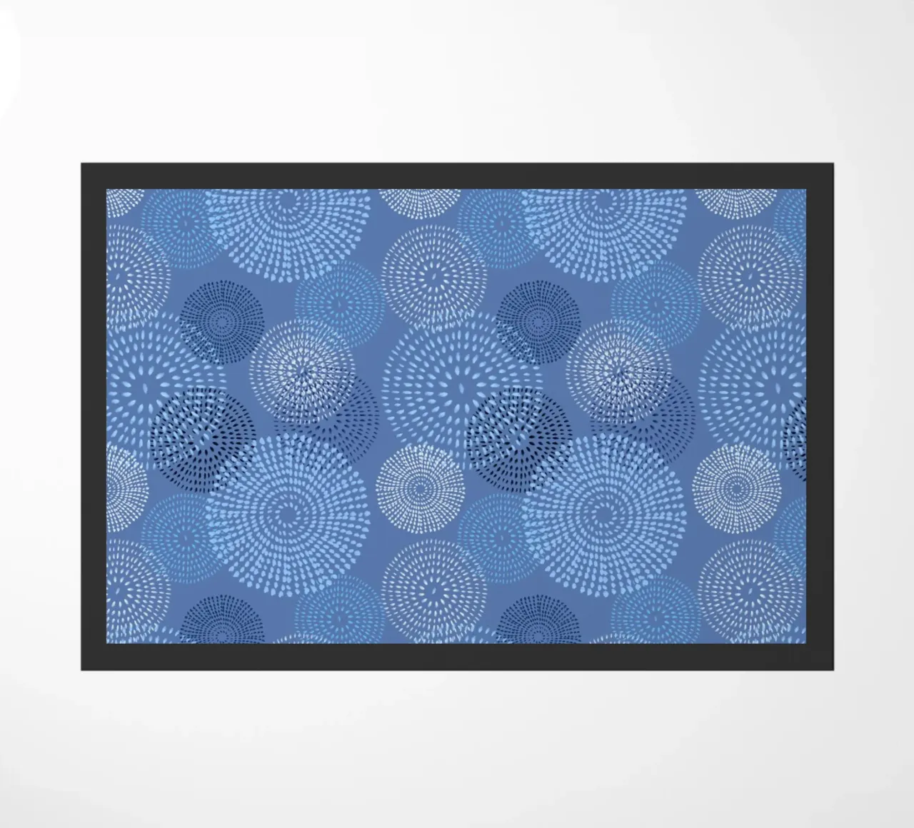 Ocean Drops Circle Spirals | Pattern zerbino da sabidussi