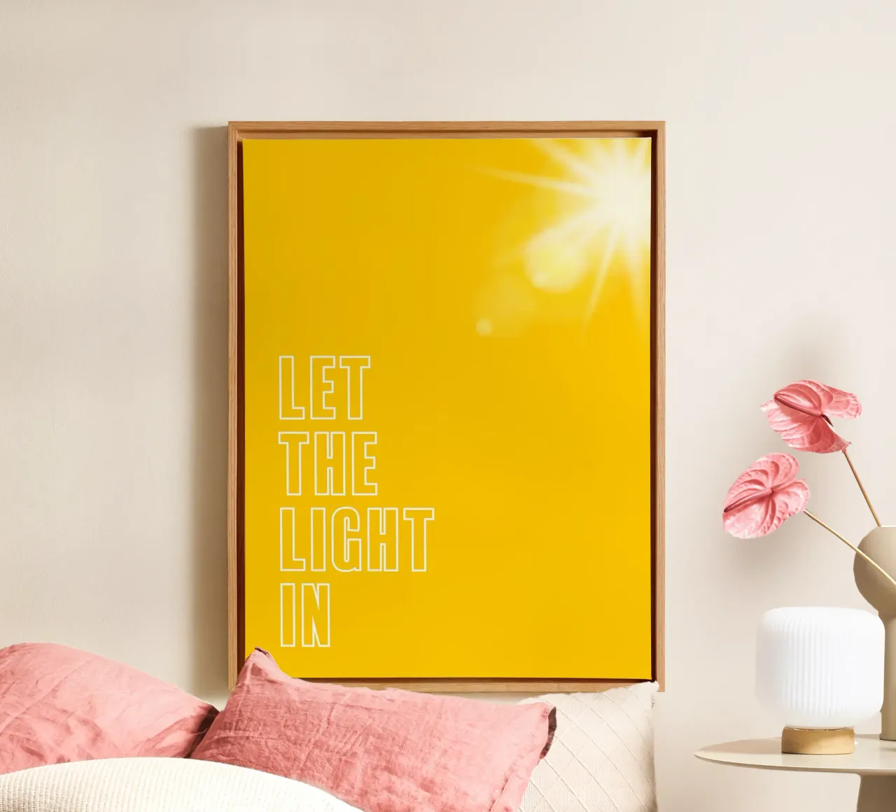 Light tela con Cornice a cassetta da Dreamer10
