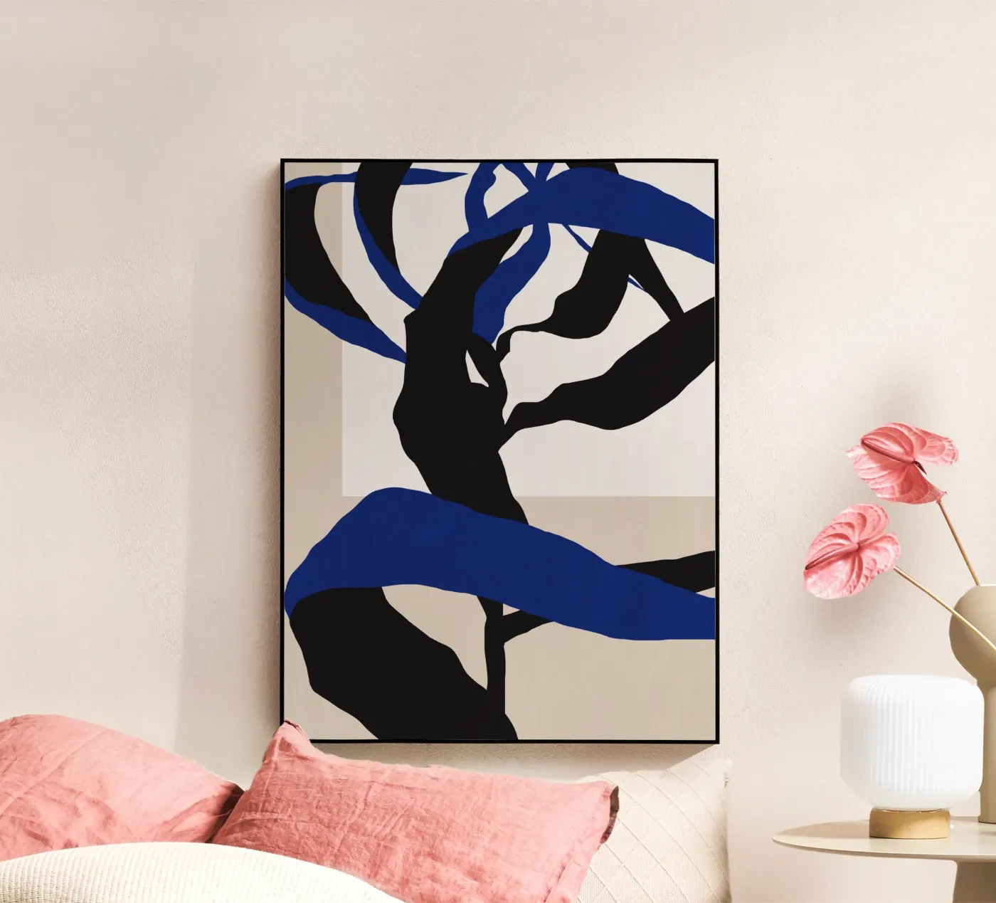 Pianta nera 02 plexiglass da Little Dean