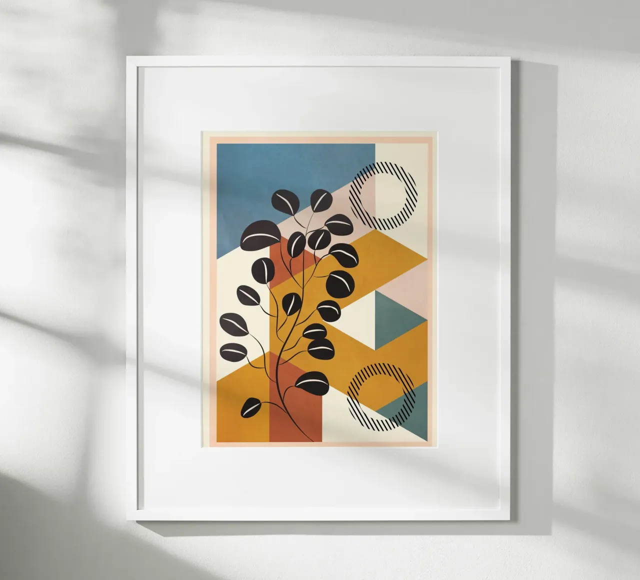 Tropical Geometry 5 carta hahnemühle da cityart