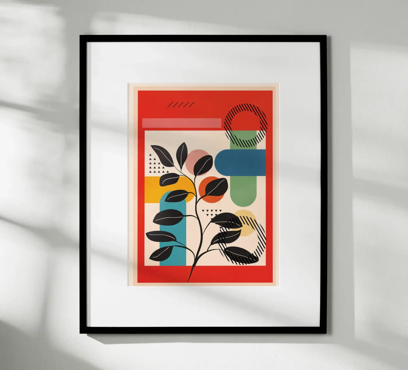 Tropical Geometry 8 poster da cityart