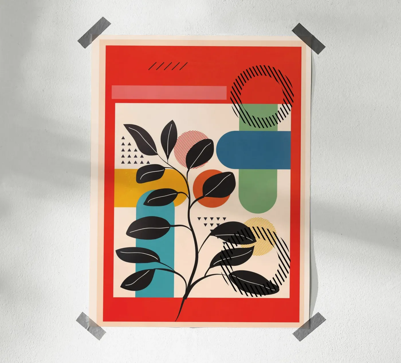 Tropical Geometry 8 poster da cityart