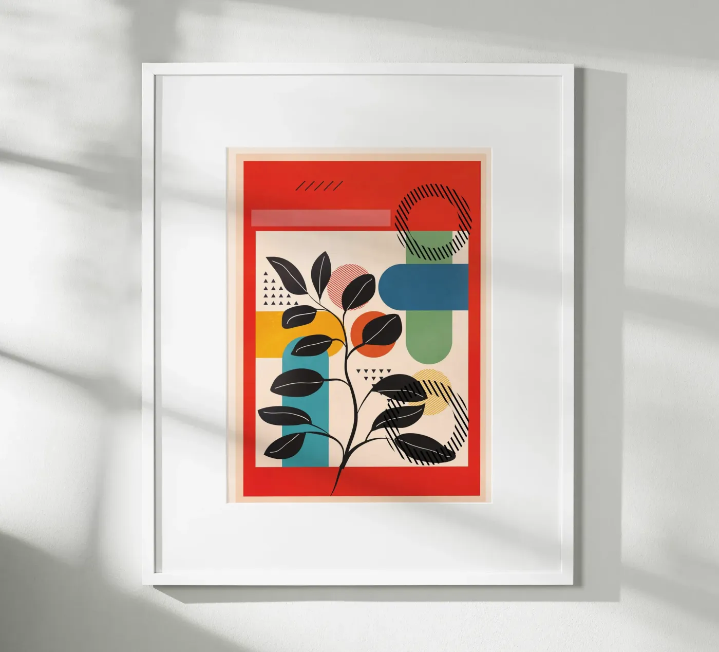 Tropical Geometry 8 poster da cityart
