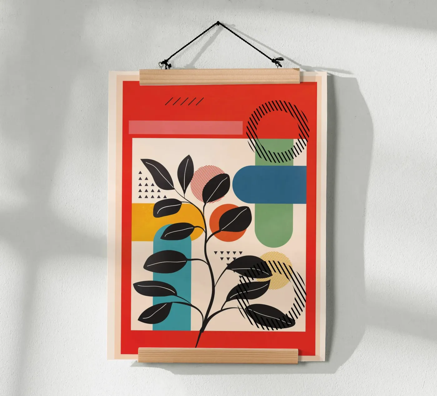 Tropical Geometry 8 poster da cityart