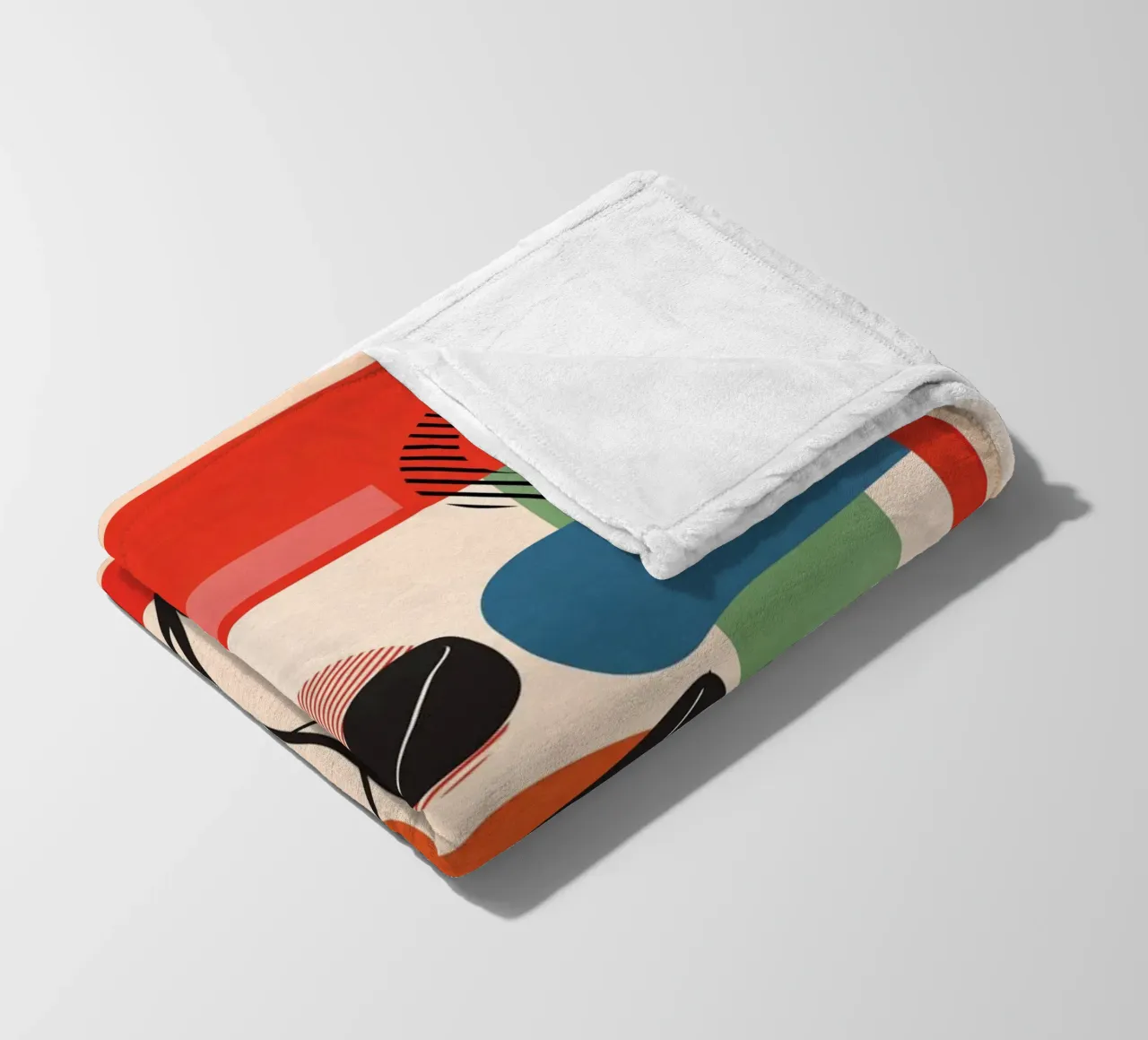 Tropical Geometry 8 coperta in pile da cityart