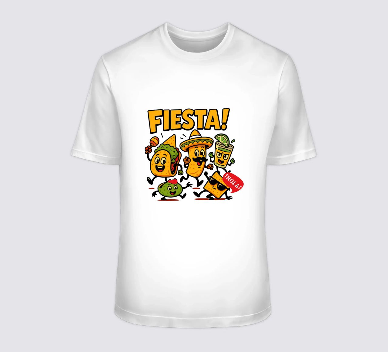 Fiesta camiseta de edsonramosart