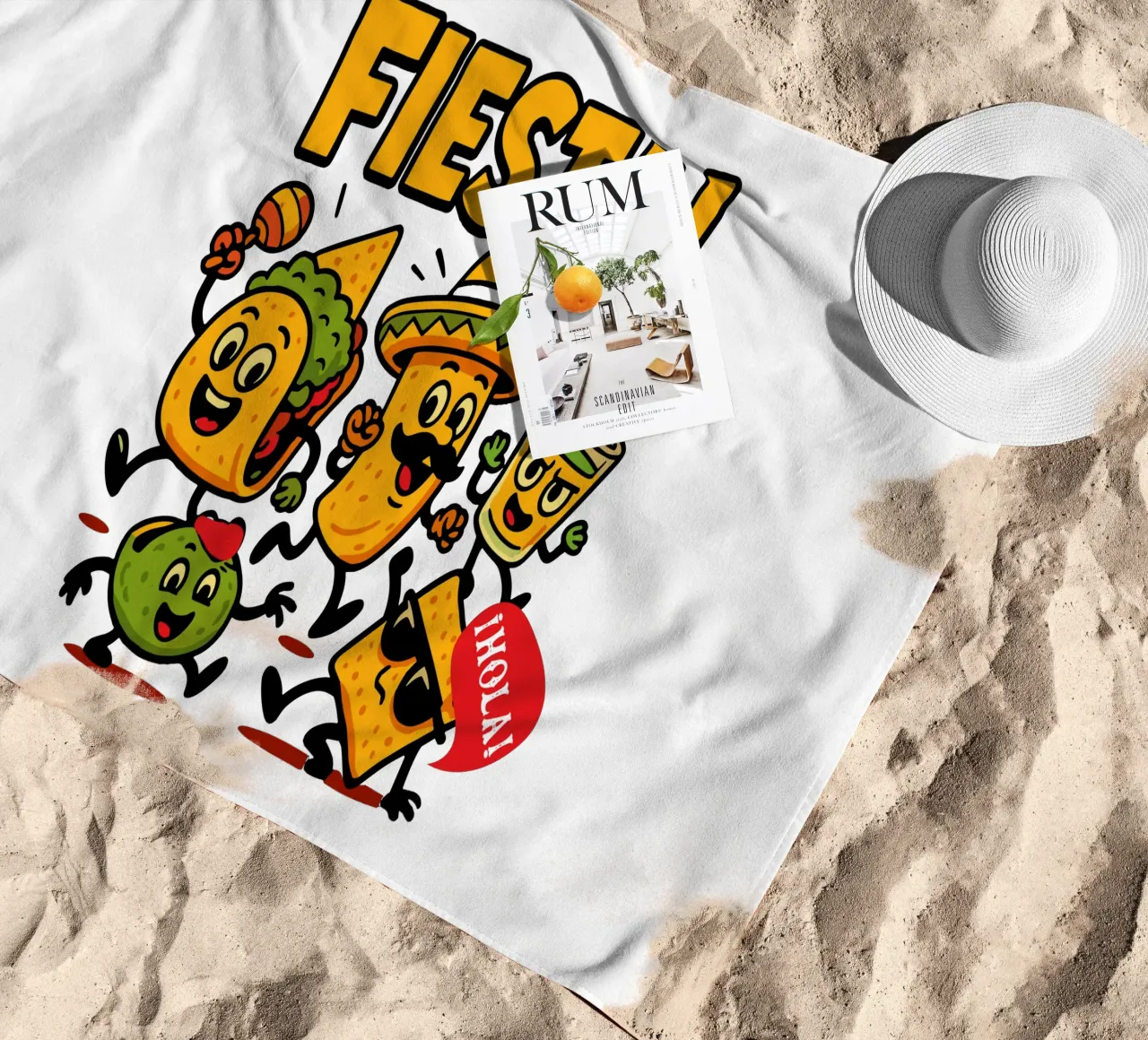 Fiesta telo mare da edsonramosart